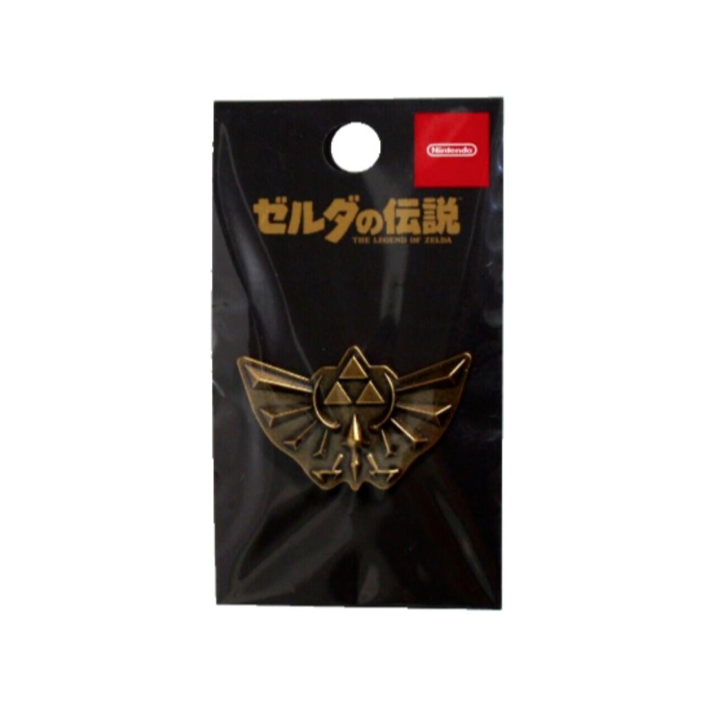 Nintendo The Legend of Zelda Triforce Pin Tokyo Japan